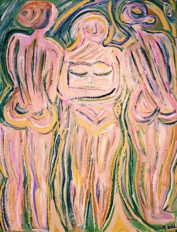 Three women